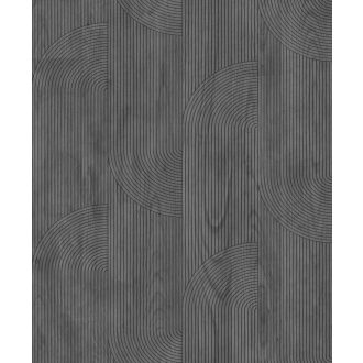   Ugepa ONYX M31619 Geometrikus Grafikus texturált minta antracitszürke fekete ezüst tapéta