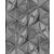 Ugepa ONYX M34909 Geometrikus Grafikus 3D hatszöget formáló háromszögek szürke antracit ezüst tapéta