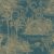 Ugepa EDEN M37301 Natur idilli trópusi életkép pálmafákkal éjkék arany finom csillogás tapéta