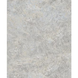   Durva csillogó texturált beton/vakolat minta szürke szürkésbarna kék/szürkéskék és bézsarany tónus csillogó ezüst szemcsék tapéta