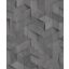 Fahasábok háromdimenziós geometriai texturált mintája szürke sötétszürke és antracit tónus tapéta