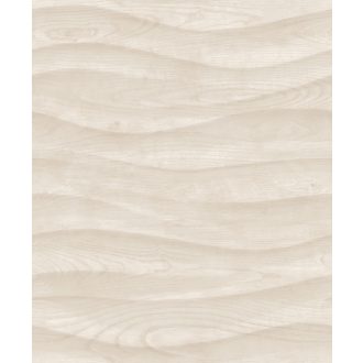   Természetes fa textúra hullámmintába rendezve krém krémszürke szürke és szürkésbézs tónus tapéta