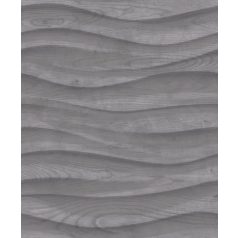   Természetes fa textúra hullámmintába rendezve sötétszürke éa antracit tónus tapéta