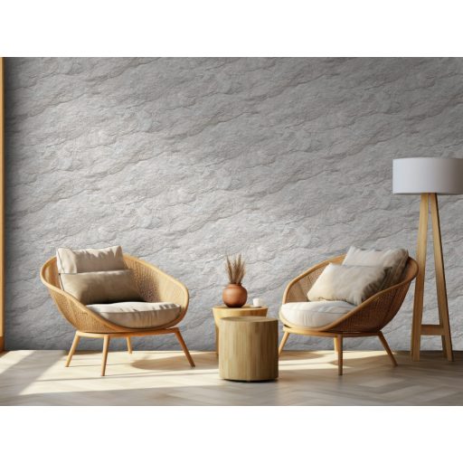 Természetes valósághű texturált mészkő kőzet mintázat szürkésfehér szürke és sötétszürke tónus tapéta