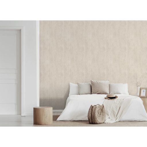 Természetes valósághű texturált famintázat krém bézs és szürkésbézs tónus tapéta