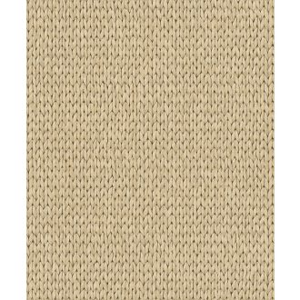   Természetes háromdimenziós fonat mintázat bézs barna és sötétbarna/antracit tónus tapéta