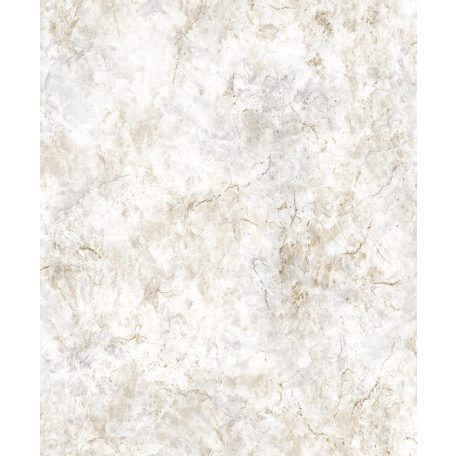Finoman kidolgozott élethű márvány mintázat fehér világosszürke és bézs/bézsarany tónus tapéta