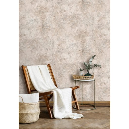 Finoman kidolgozott élethű márvány mintázat szürkésbézs barna szürkésbarna és szürkéskék tónus tapéta