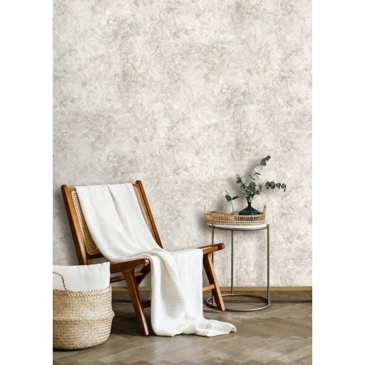 Finoman kidolgozott élethű márvány mintázat szürkésfehér világosszürke szürke és bézs tónus tapéta