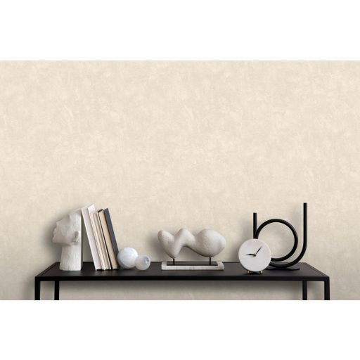 Páratlanul szép finoman kidolgozott beton/vakolat minta bézs és szürkésbézs tónus tapéta