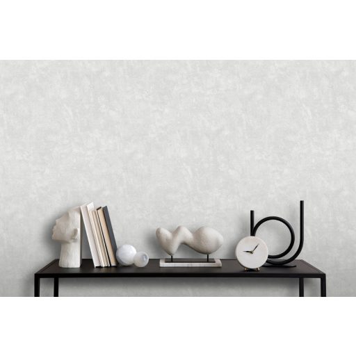 Páratlanul szép finoman kidolgozott beton/vakolat minta világosszürke és szürke tónus tapéta