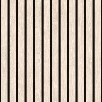   A megtévesztés művésze! Texturált fa dekorpanel minta bézs és fekete tónus tapéta