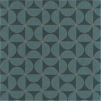 TAM TAM Natur dekoratív csempeminta zöld árnyalatok csillogó fémes arany tapéta