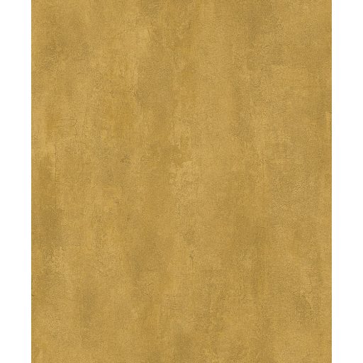 Nyers Loft betonminta aranysárga/barna és arany tónus fémes hatás tapéta