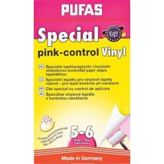 Pufas Special Pink-control vinyl tapétaragasztó