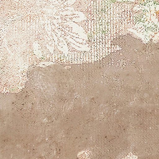 Felsejlő történelmi minta a régmúlt időkből krém bézs szürke barna zöld kék és antik rózsaszín tónusok falpanel/digitális nyomat