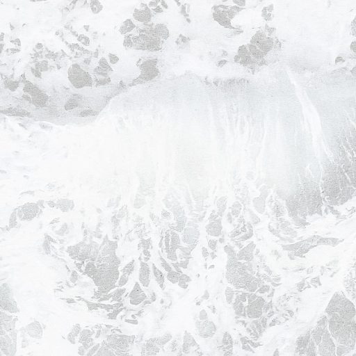 Vad és habzó óceáni hullámok madártávlatból fehér és szürke tónusok falpanel/digitália nyomat