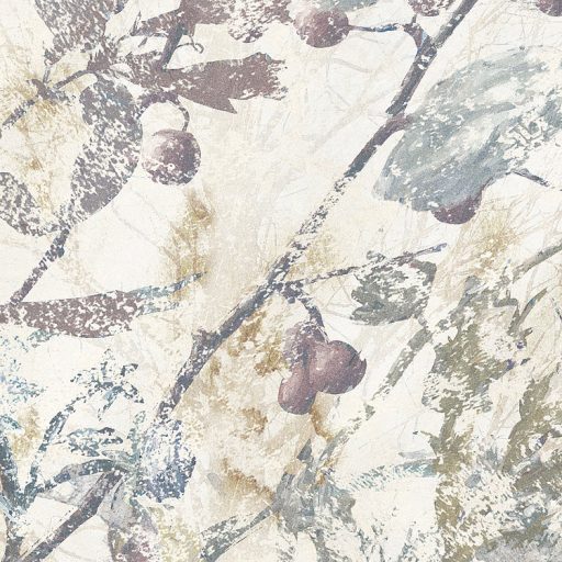 Nyári hangulatú romantikus virágcsokor réti füvekből és virágokból krémfehér zöld kék szürke és mályva tónusok falpanel/digitális nyomat