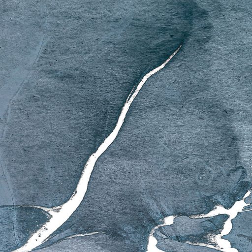 A tinta és a víz keveredésének lenyűgöző látványa törtfehér tintakék zöldeskék tónusok falpanel/digitális nyomat