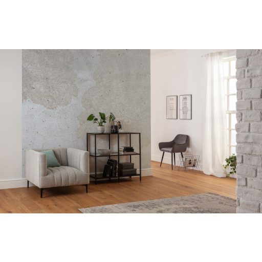 Barokk stílusú filigrán csipkedíszek beton háttéren szürke bézs sötétszürke/szürkésbarna tónusok falpanel/digitális nyomat