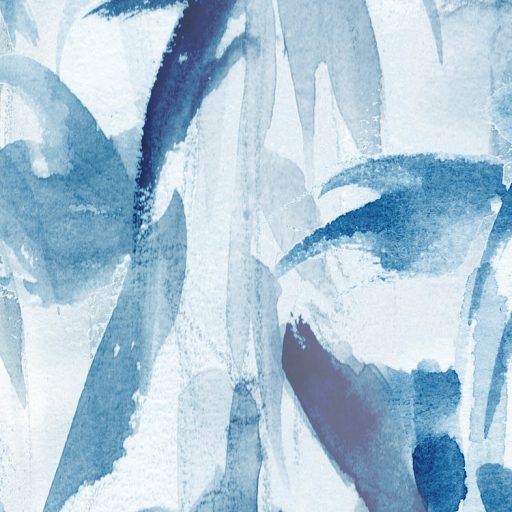 Cool Bamboo! Kék tónusú egzotikus bambusznádak keleti hangulatot varázsolnak fehér kék sötét tintakék falpanel/digitális nyomat