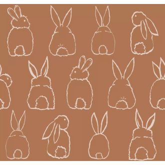   Nyulam-bulam mond meg nékem hányan is vagytok tulajdonképpen? terrakotta és fehér tónus falpanel