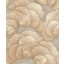 A természet nagyvonalú eleganciája - gingko levelek mintája kékesszürke karamell homokos arany füstös taupe és bronz tónus tapéta