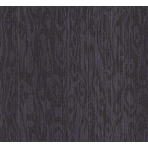 Természetes fa struktúra intarzia jellegű réteges megjelenítésben kék indigókék sötétszürke és fémes karbonszürke tónus tapéta