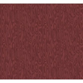   Természetes fa struktúra intarzia jellegű réteges megjelenítésben borvörös/burgundi és fémes sötétbordó tónus tapéta