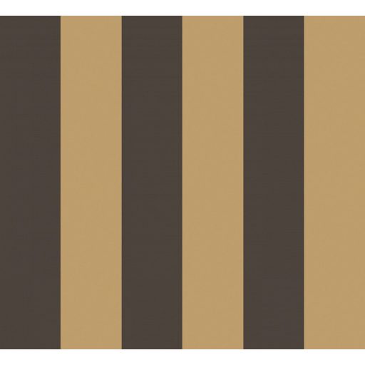 Tiszta egyenes vonalak! Szupermatt és finoman fénylő csíkos minta antracit és aranybarna tónus tapéta