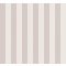 Tiszta egyenes vonalak! Szupermatt és finoman fénylő csíkos minta krémes-fehér és világos ezüstszürke tónus tapéta