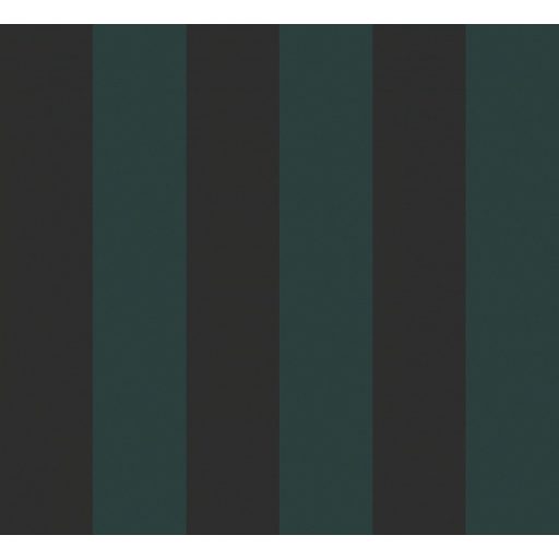 Tiszta egyenes vonalak! Szupermatt és finoman fénylő csíkos minta antracit és mély smaradgzöld tónus tapéta