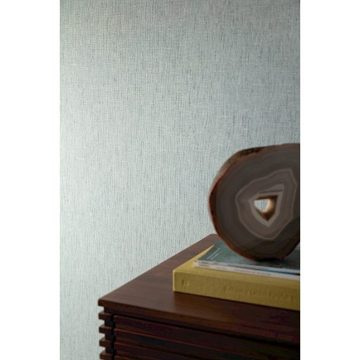 Finoman szőtt lenvászon struktúra tapintási mélységgel "üveges" szürkészöld tónus