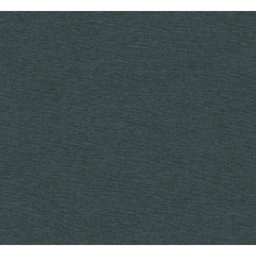 Finoman szőtt lenvászon struktúra tapintási mélységgel erdőzöld/mély türkiz tónus tapéta