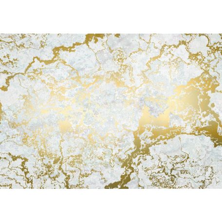 Királyi falikárpít : Fényűző és nemes márványkő mintázat szürkésfehér szürke zöld rosé és arany tónusok falpanel/digitális nyomat