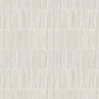   Részletgazdag bambusz paraván minta vízszintes sávokba rendezve krém bézs és ezüst tónus fényes mintarészletek tapéta