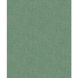   Természetes durva szövés hatású minta jádezöld és sárgászöld tónus tapéta