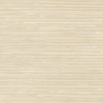   Sűrű egyenetlen vonalritmusú natur minta japán rizsszalma/textil hatással meleg homokbézs krémfehér és krém tónus tapéta