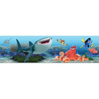   AG Design Finding Dory Szenilla nyomában WBD8074 Disney öntapadós bordűr