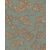 Bravúros stilizált píneafenyő megjelenítés zsályazöld ezüstszürke és rézszín tónus fémes hatás tapéta