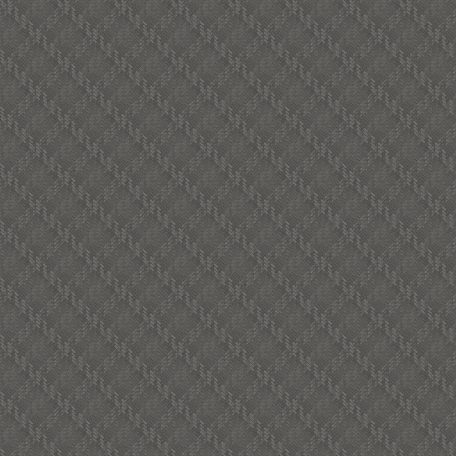 Rácsos mintázatú halszálkás szőtt design sötétszürke/antracit tónus fénylő mintafelület tapéta