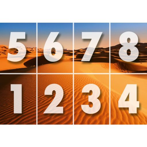 Wizard + Genius WG976 Desert Landscape sivatagi táj óriás vliesposzter