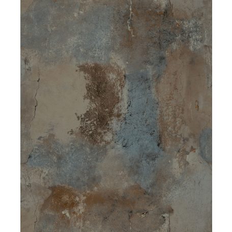 Grandeco Wanderlust WL1203 Natur/Ipari design fotorealisztikus kopott betonfal bézs barna kék szürkéskék fekete tapéta