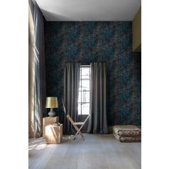   Grandeco Wanderlust WL2503 Grand Onyx Geometrikus természetes márvány nyomat gyöngyház felület kék lila barna arany tapéta