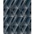 Grandeco Wanderlust WL2602 Rockwell Geometrikus háromdimenziós minta szálcsiszolt felület kék és szürke árnyalatok tapéta