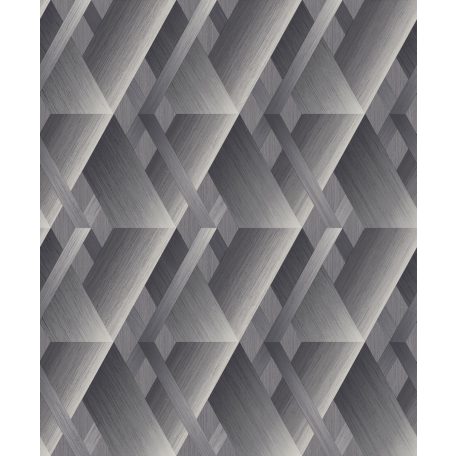Grandeco Wanderlust WL2603 Rockwell Geometrikus háromdimenziós minta szálcsiszolt felület törtfehér szürke szürkésbézs tapéta