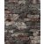 Grandeco Wanderlust WL3303 Patchy Brick Natur/Ipari design kopott habarcsos téglafal sötétszürke szürke fehér vörös tapéta