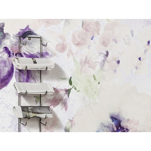 Soha nem hervadnak el - Álomszép költői virág megjelenítés fehér rózsaszín lila és zöld tónusok falpanel/digitális nyomat