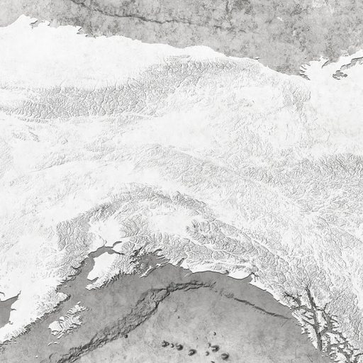 Egy pillantás a világ - Világtérkép beton megjelenésben szürke szürkésfehér és fehér tónusok falpanel/digitális nyomat