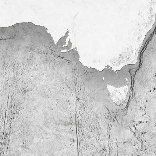 Egy pillantás a világ - Világtérkép beton megjelenésben szürke szürkésfehér és fehér tónusok falpanel/digitális nyomat